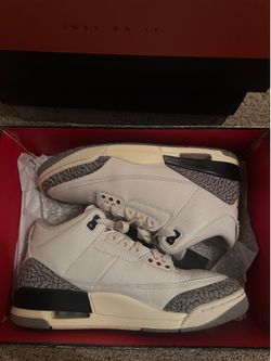 Jordan 3 “white cement” 8.5M