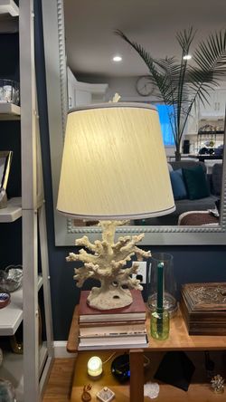 Coral Reef Table Lamp with Shade