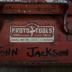 Proto Vintage Portable Tool Box