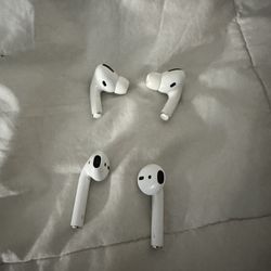 Used Apple AirPods Pro And Apple AirPods
