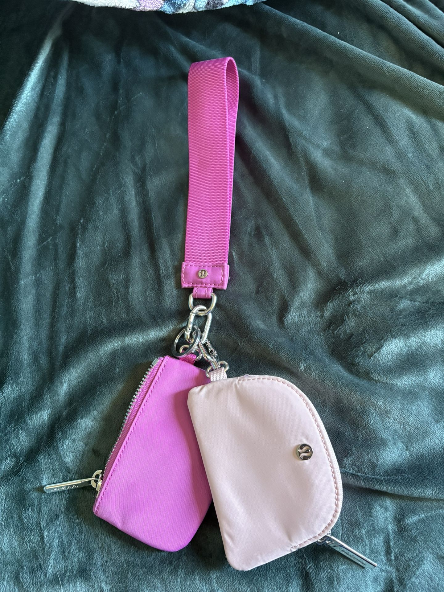 Lululemon Pink Wristlet