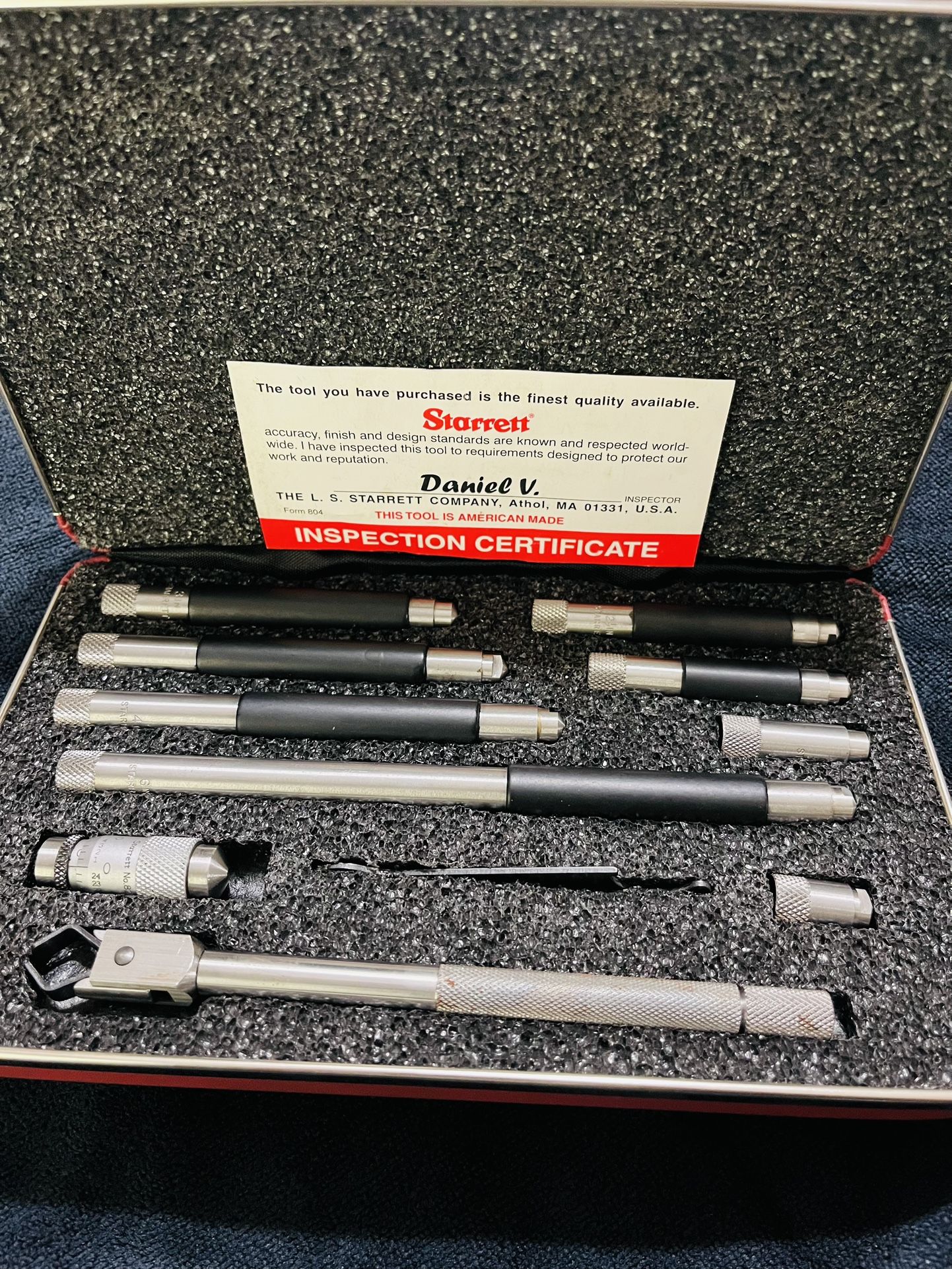 Starrett- Inside Tubular Micrometer