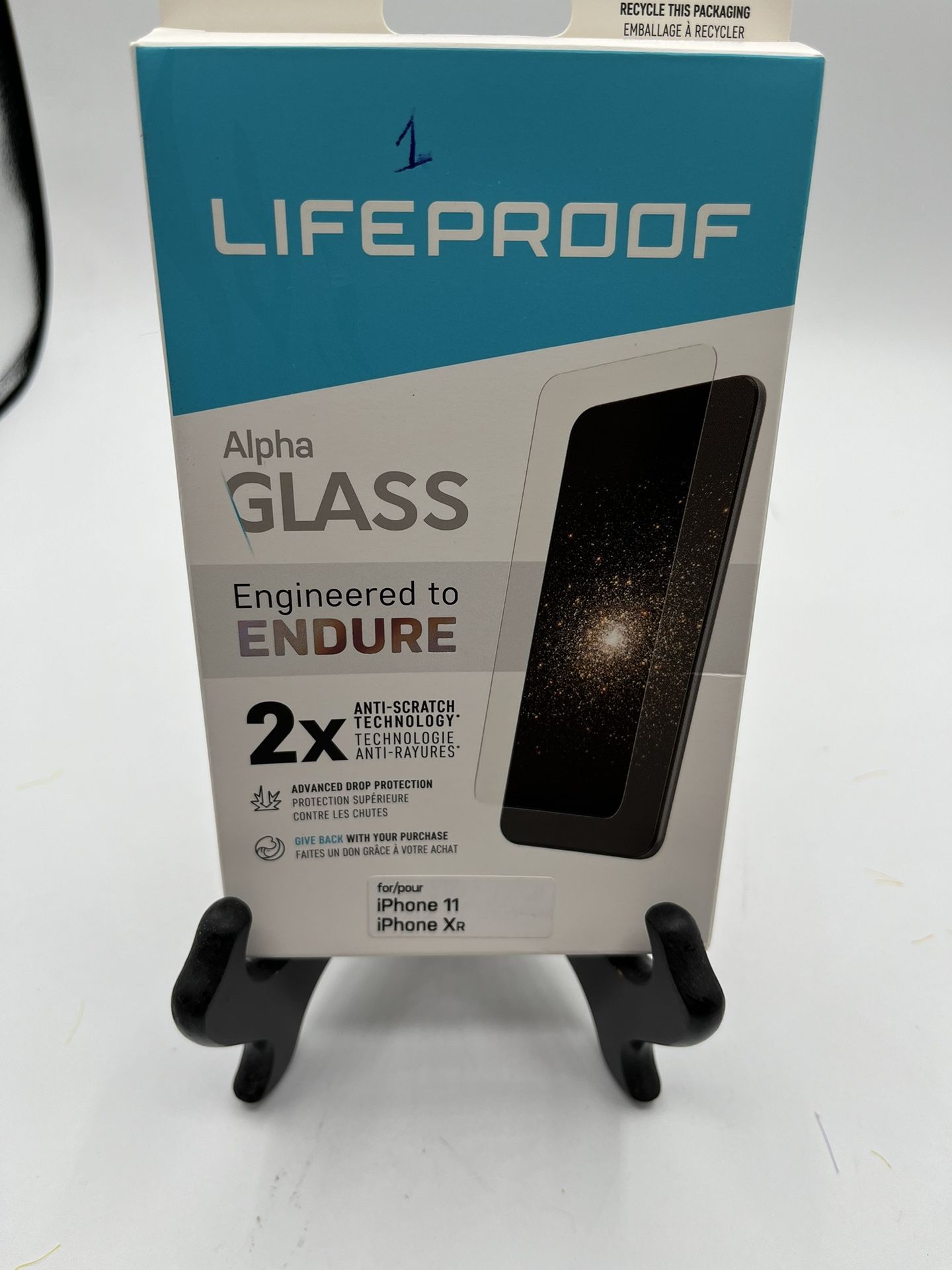 Lifeproof Alpha Glass For iPhone 11, iPhone XR 1 Count
