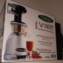 Vert Low Speed Juicing System.