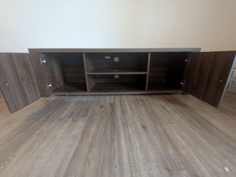 Costway TV Stand for TV's Up to 65" w/Storage Cabinets & Shelves