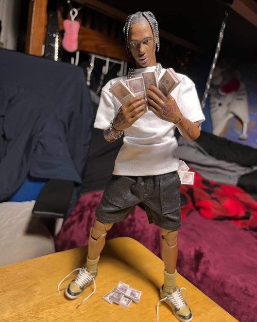 Custom Travis Scott Head sculpt