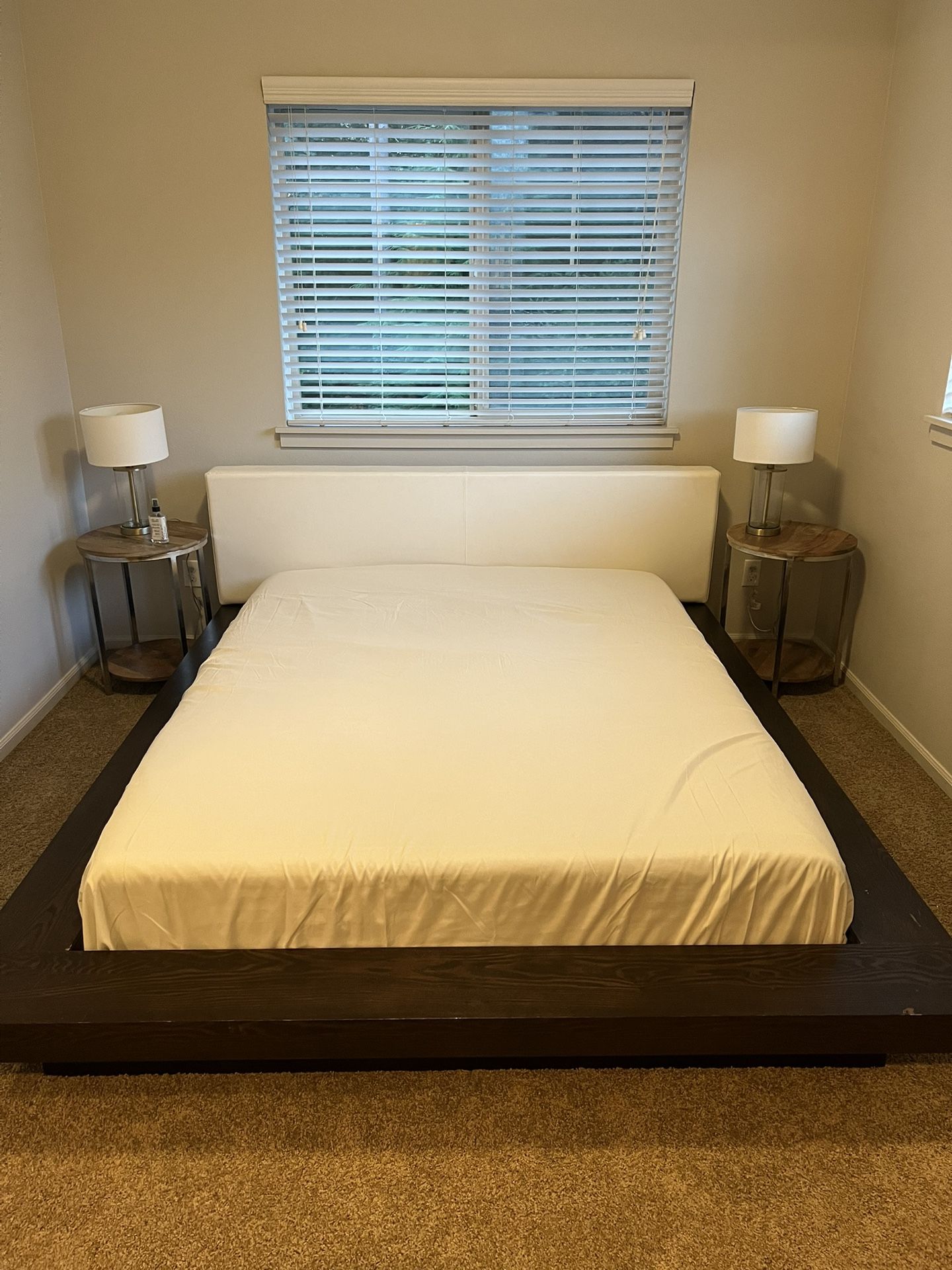 Freja Queen Size Bed Frame (Mattress Not Included)