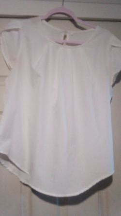 White blouse Sz M