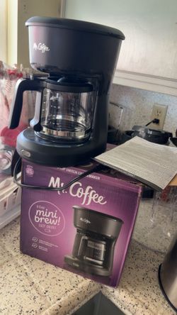 New Mr coffe mini cafetera