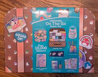 Squishmallows Ultimate On The Go Sticker Set
