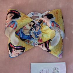 Handmade Boutique Hairbows Princess Themed