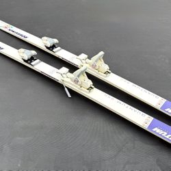 Rossignol Quantum 868LS Kevlar Slalom Cut Soft Flex Snow Skis. Made in France