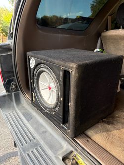 10 Inch subwoofer & enclosure