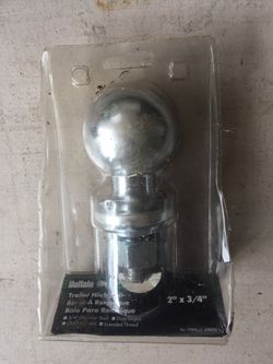 2 inch by 3/4" inch trailer ball $8