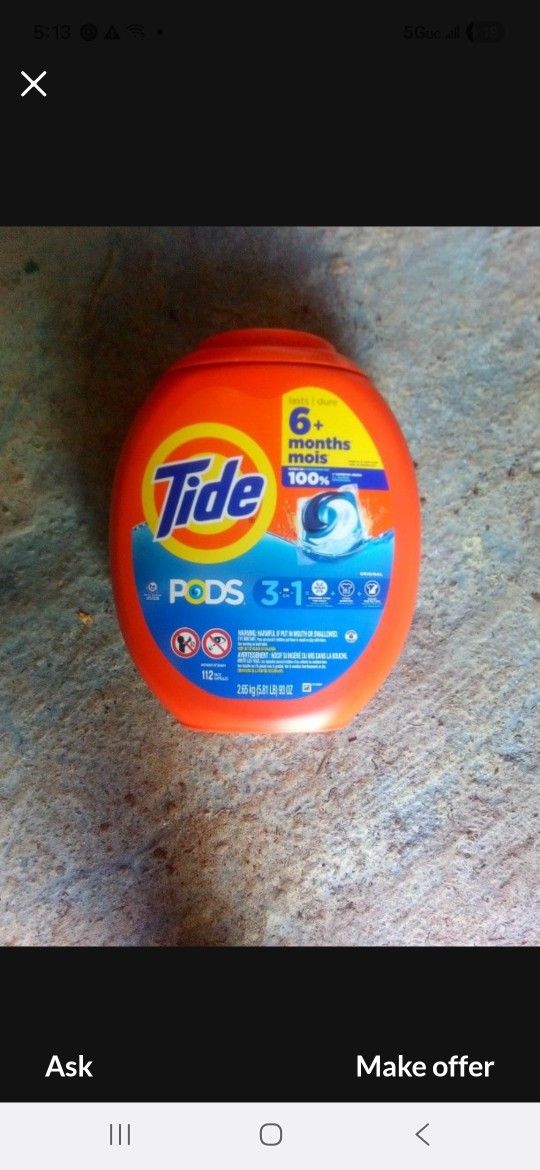 Tide Pods 112 Count 