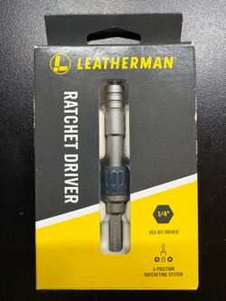 Leatherman ratchet driver