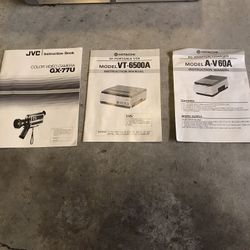 Vintage JVC Video Camera Set