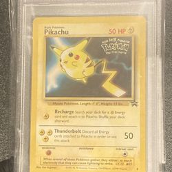 Pikachu Promo Psa 
