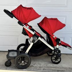 Baby Jogger City Select 2-seater + Gliding Board