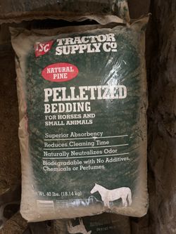 Wood pellet bedding 40 Bags