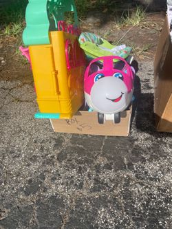Girl toys box