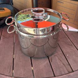 Pot With Steamer Basket
