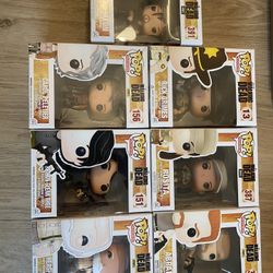 Pop Walking Dead Set