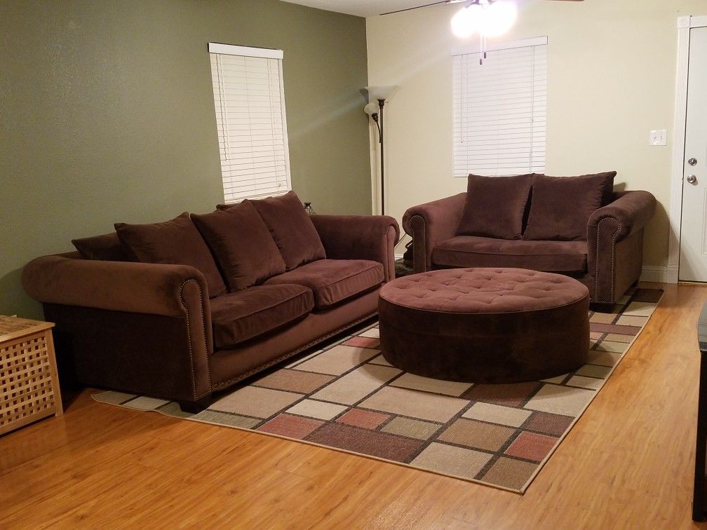 3 Piece Microfiber Couch set