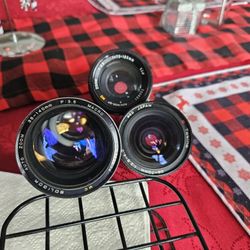 3 VINTAGE LENSES $70 For All 3