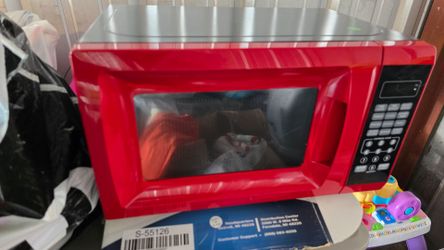 Microwave - red, Walmart Brand