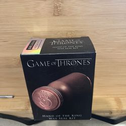 Game Of Thrones Hand Of The King Wax Seal Set