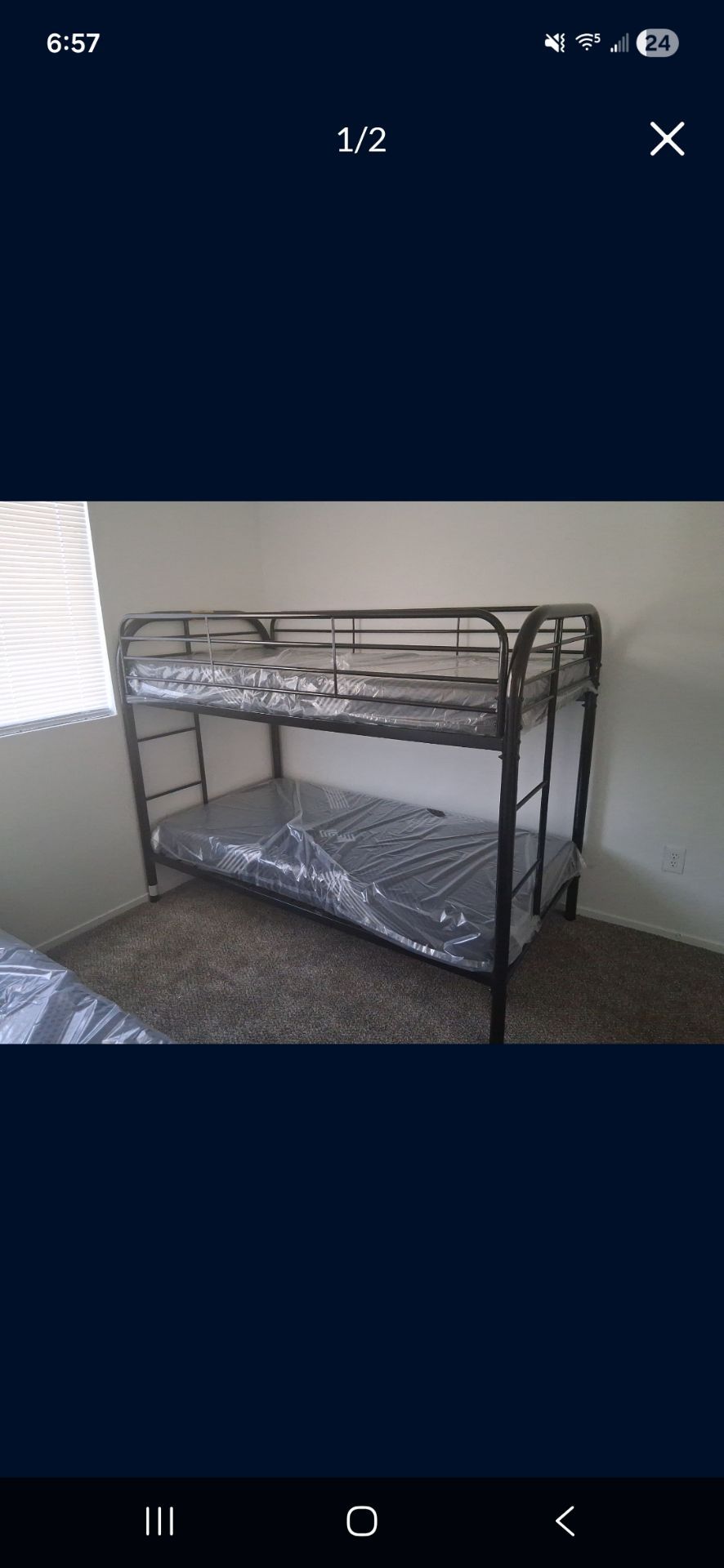 1 Bunk bed for sale