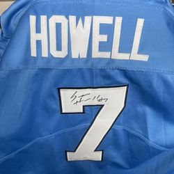 Sam Howell Signed Jersey - North Carolina - Jordan 