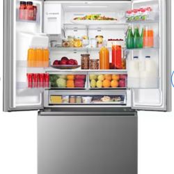 NEW / Never Opened Refrigerator French Door 25 .4 Cu Ft