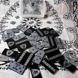 Custom Las Vegas Raiders Dominoes 