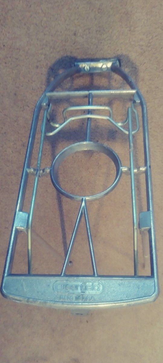 Rear carrier - perfect for battery for e-bike conversion