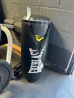 NEVER USED  HANGING KICKBOXING BAG