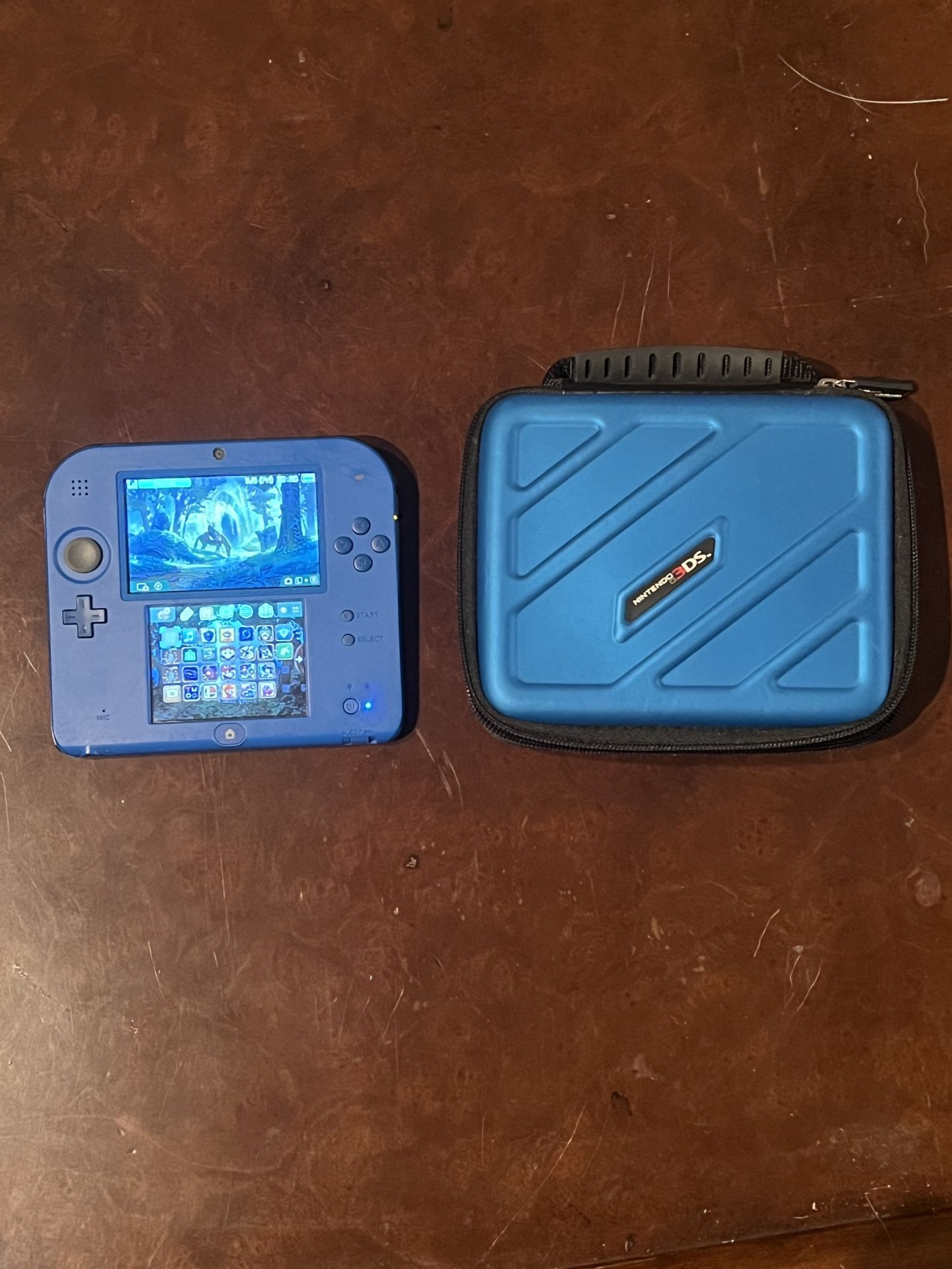 Modded Nintendo 2DS With Games