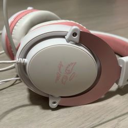 Pink Gaming Headset