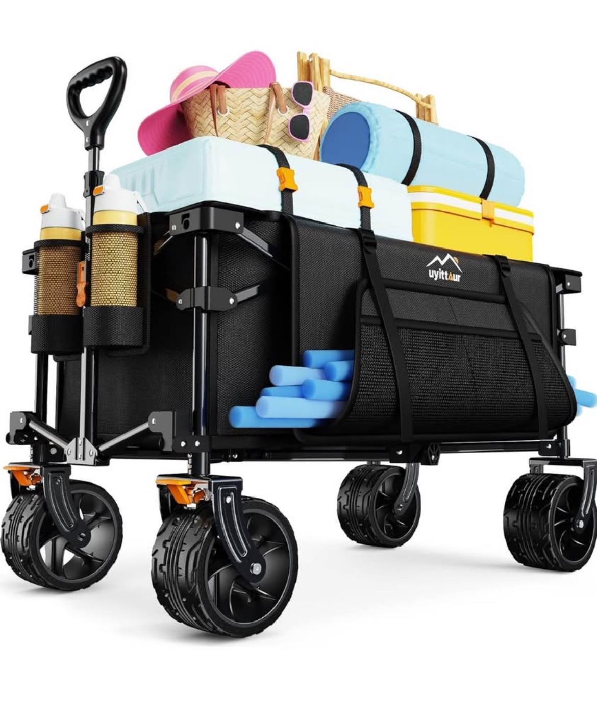 Uyittour Collapsible Wagon With Big Wheels