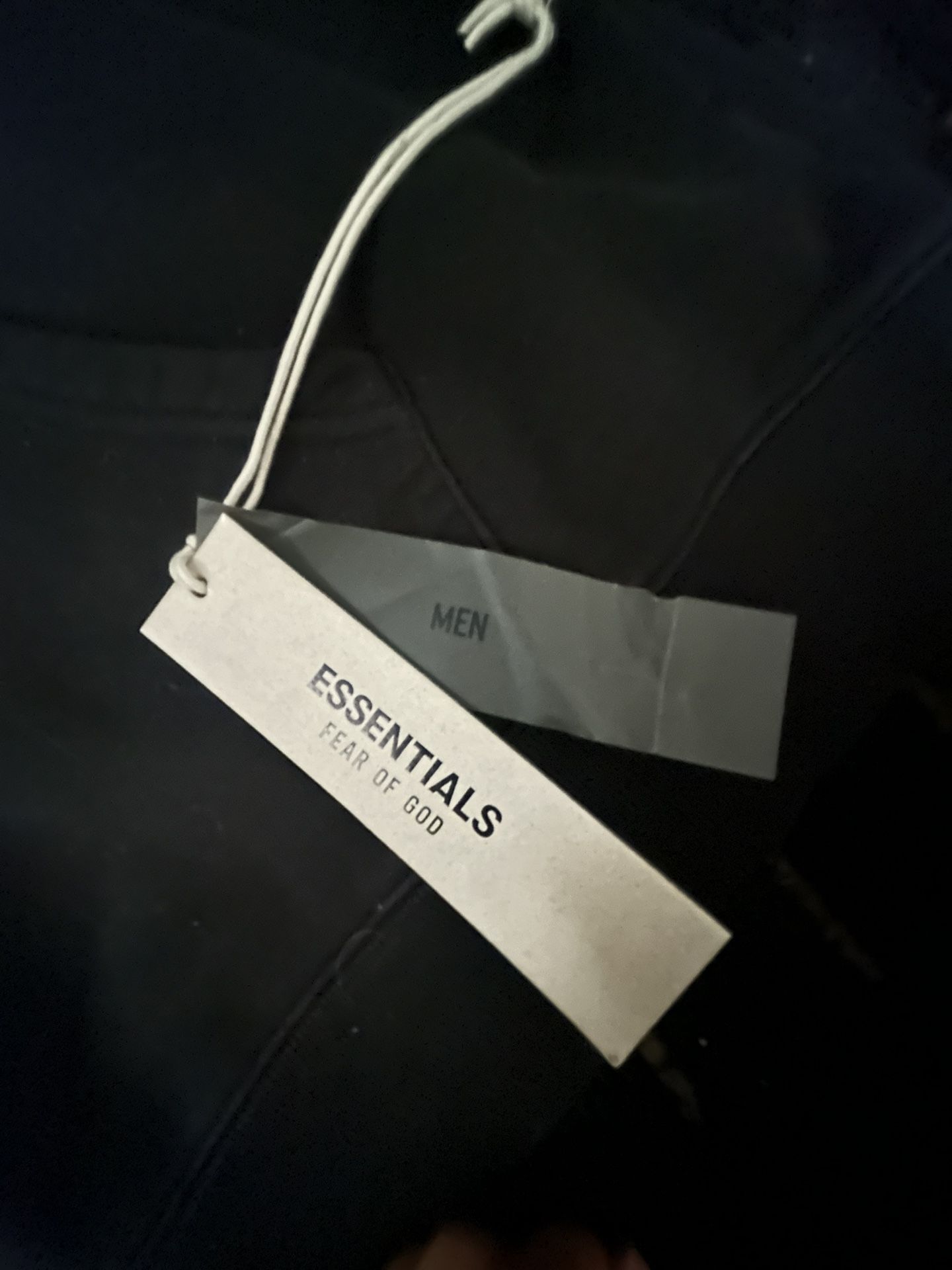 Black Essential Hoodie