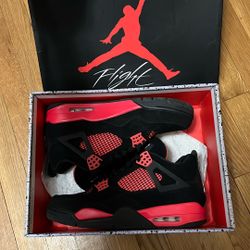 Air Jordan 4 Retro 'Red Thunder'