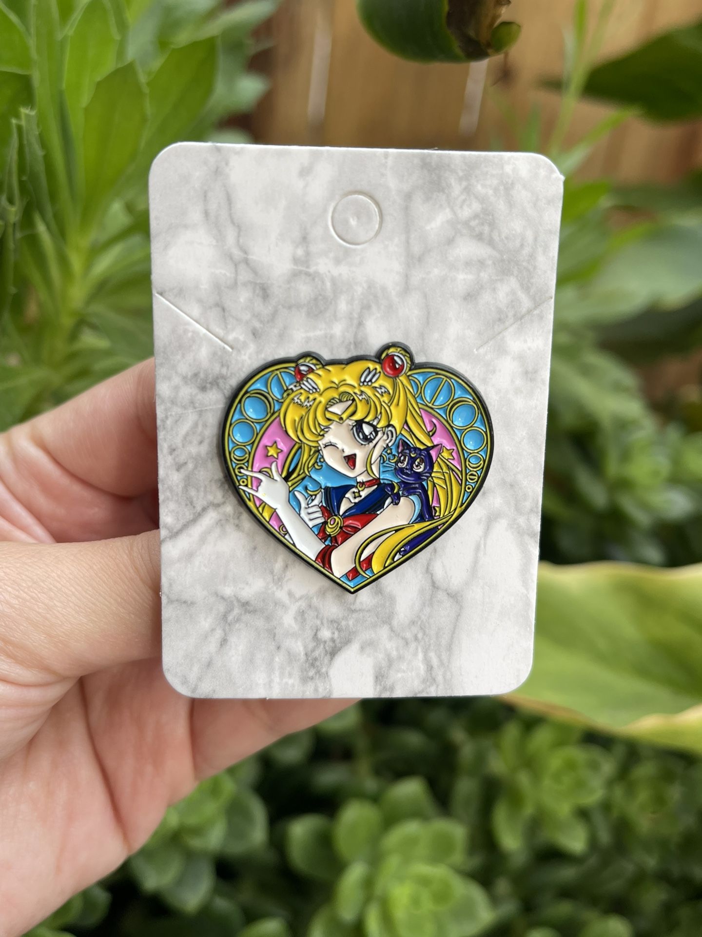 Sailor Moon Heart Pin