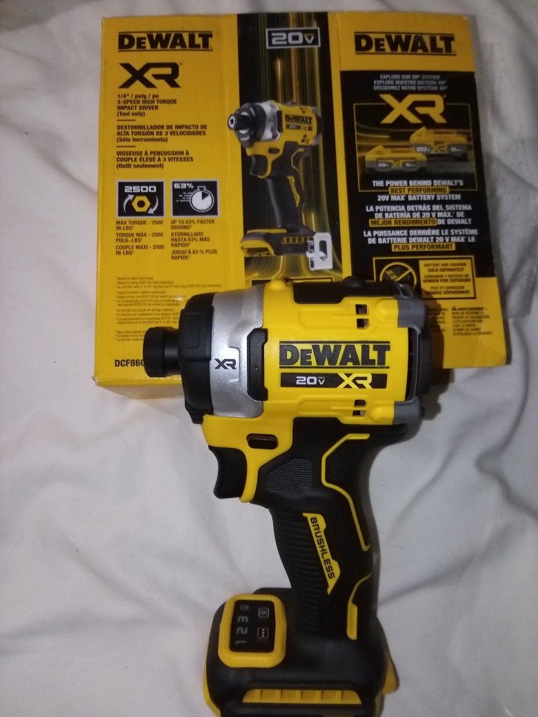 DeWalt 20v XR Impact Driver 1/4"