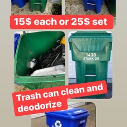 Trash can Cleaning And Deodorizer