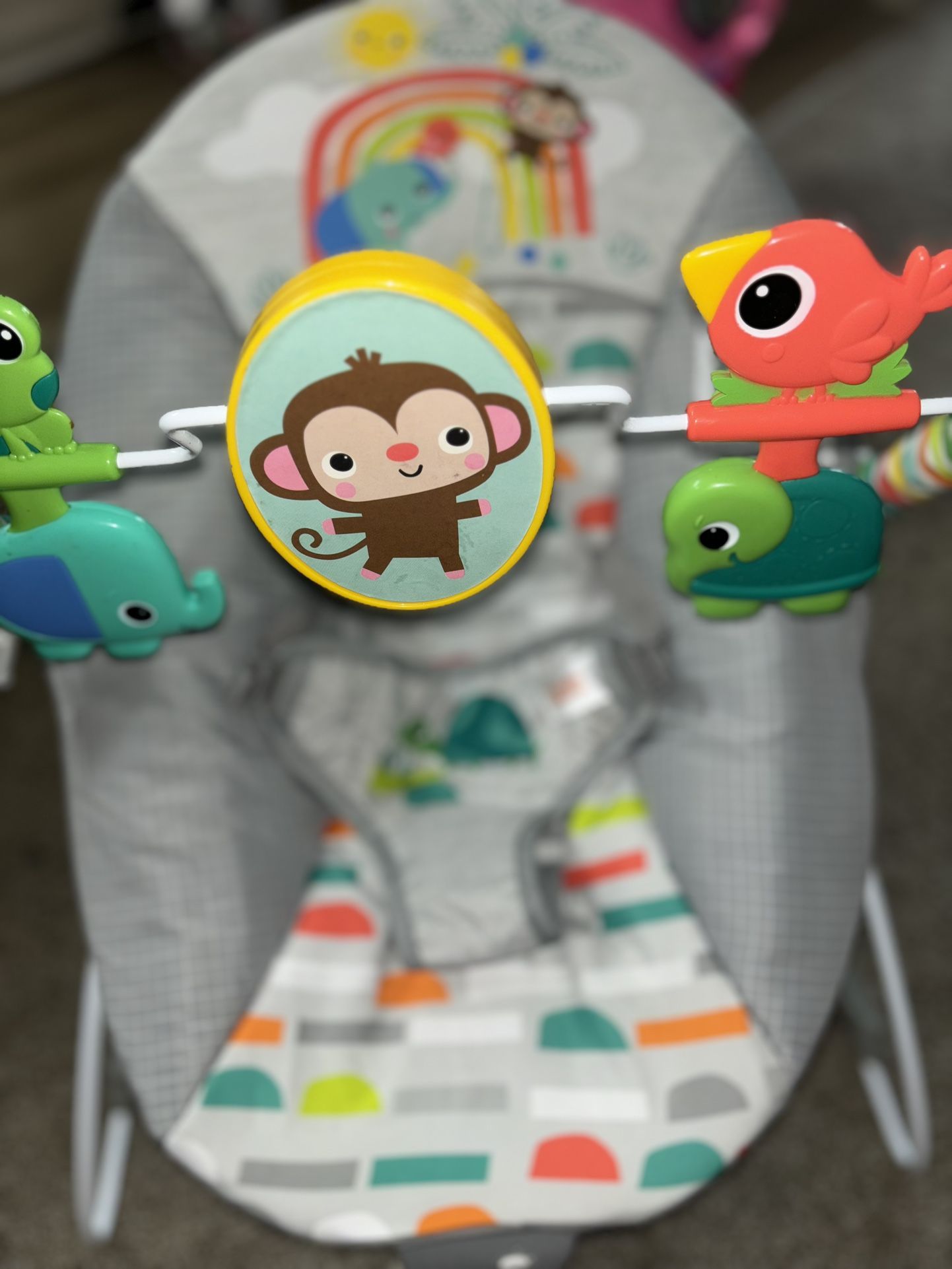 Baby Bouncers With Toys And Vibrating