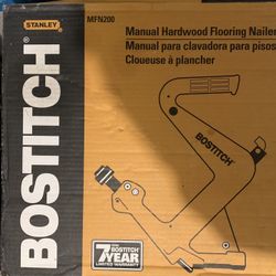 Bostitch MFN-201 Manual Hardwood Flooring Cleat Nailer, 1-1/2" to 2" #MFN-200