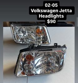 02-05 Volkswagen Jetta Headlights $90