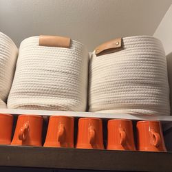 Fiesta Poppy Mugs - Set of 8