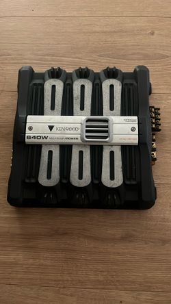 Kenwood 640W Amplifier